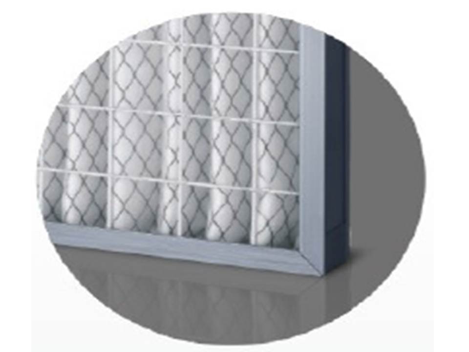 PLEATED FILTER WITH AL FRAME PLEATED FILTER WITH AL FRAME